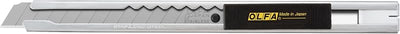 Cuchillo utilitario acero inox 9mm cuchilla extraible