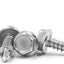 Tornillos autohex 14x2-1/4 acero inox 410 set 30