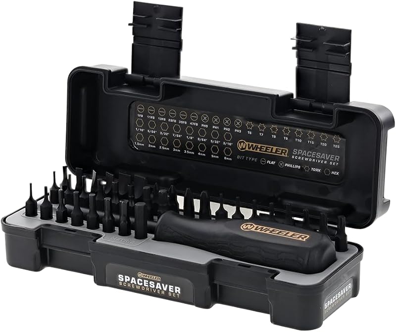 Set destornilladores magnéticos surtido con estuche
