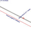 Brocas destornillador PH2 1/4pulg 8pulg 5uds