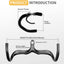 Manillar integrado carretera 28.6mm 140mm Drop