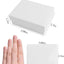 Cajas regalo cartón blanco para joyas 10uds 3.08x2.3x1.1"