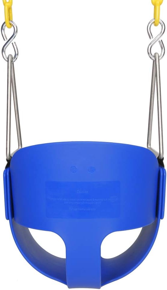 Set columpios asiento cubo respaldo alto agarre dedos 330lb