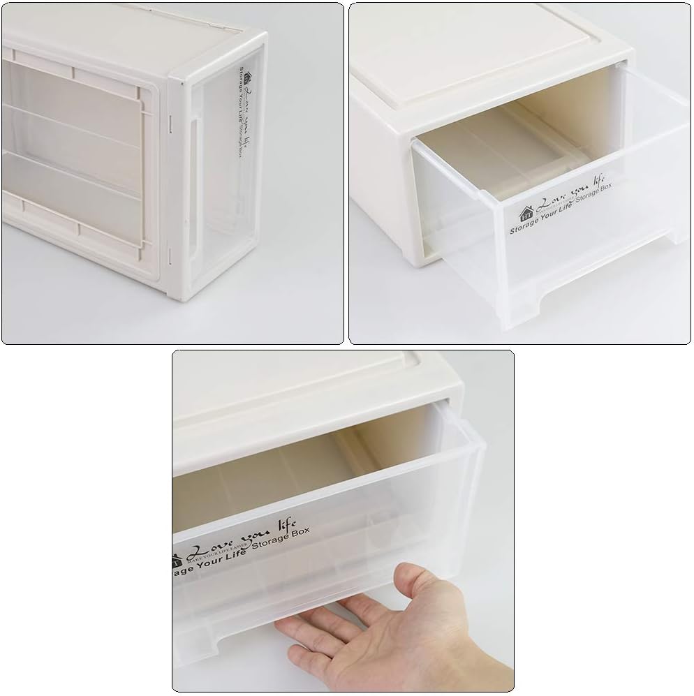 Cajón plástico apilable 12qt 1 Pack