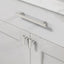 10 Tiradores Gabinete Níquel Satinado 5pulg para Cocina y Baño
