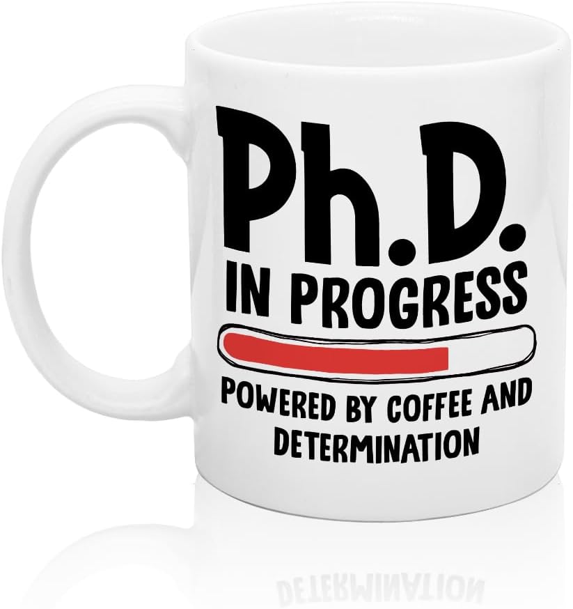 Taza café graduación regalo doctorado creativa