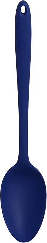 Cuchara silicona antiadherente 13pulg azul marino