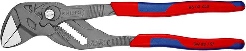 Llave alicates 10" acabado negro agarre cómodo