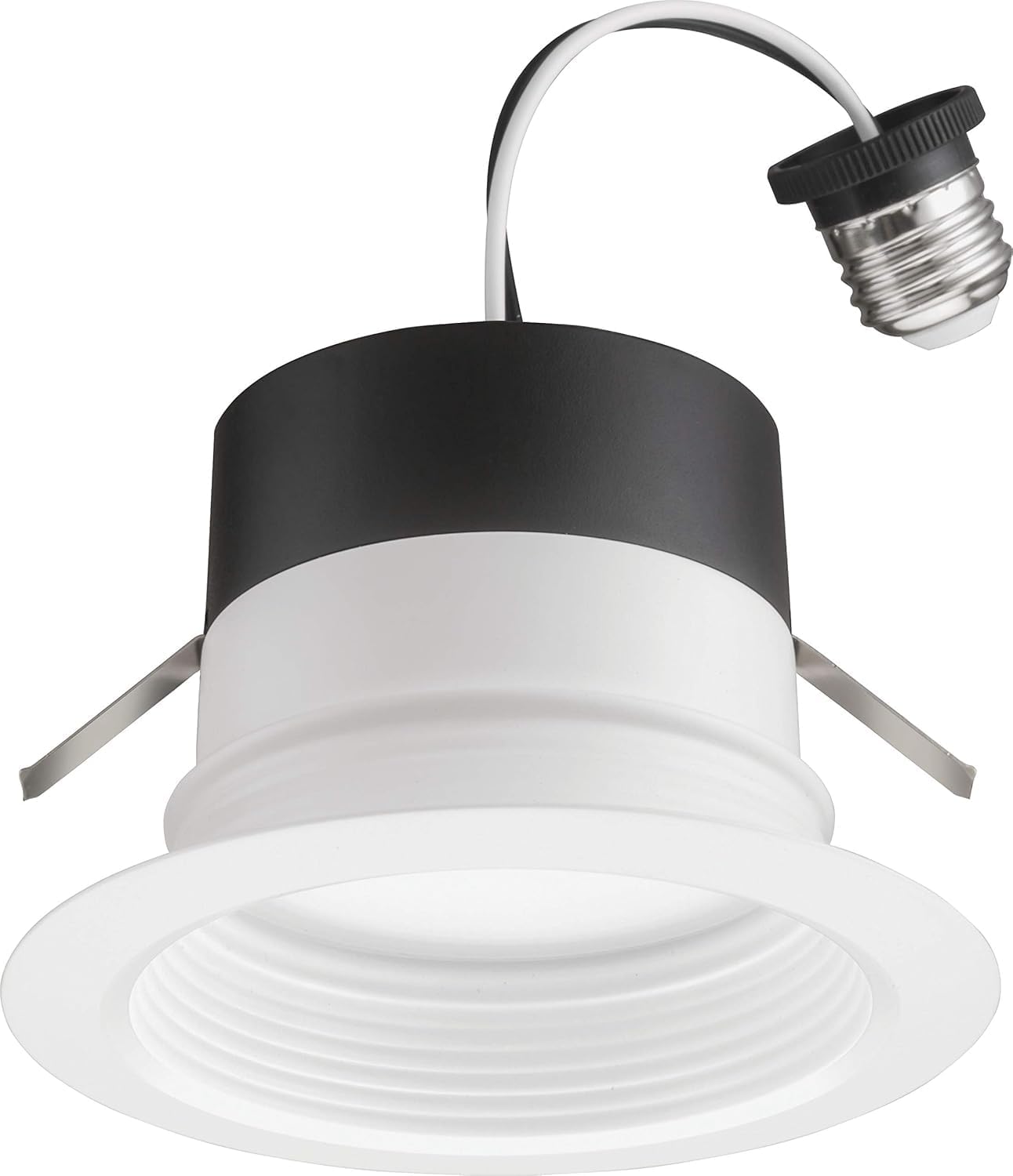 Lámpara LED techo 4pulg conmutable 5en1 700lm regulable blanco