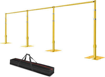 Soporte telón fondo ajustable 8.9x30pies base metal fiestas bodas