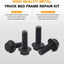 Hardware montaje caja camión M12 pernos Chevy Colorado GMC 8 pzas