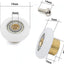 4 Poleas Puerta Corrediza Vidrio Baño Ultra Silenciosas 0.748pulg