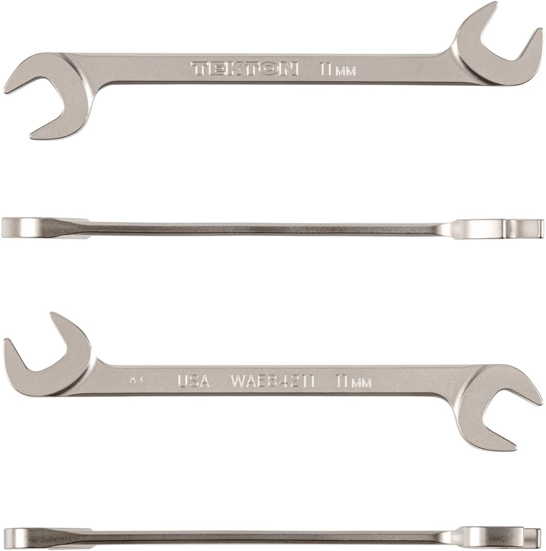 Llave extremo abierto 11mm cabeza angular