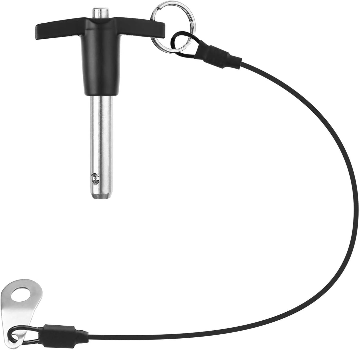 Pasador liberación rápida T 3/8" acero inox botón presión