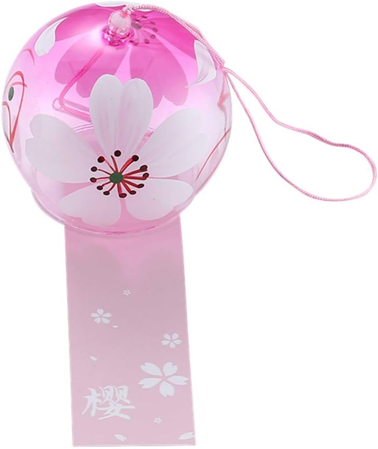 Campanas viento estilo japonés de cristal colgante