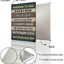 Letrero bar parrilla patio 12x8" decorativo