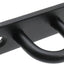 8 Pzas Ganchos Techo Acero Inox Placa Ojo Negro Resistente