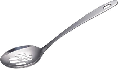Cuchara ranurada acero inox 12.8pulg