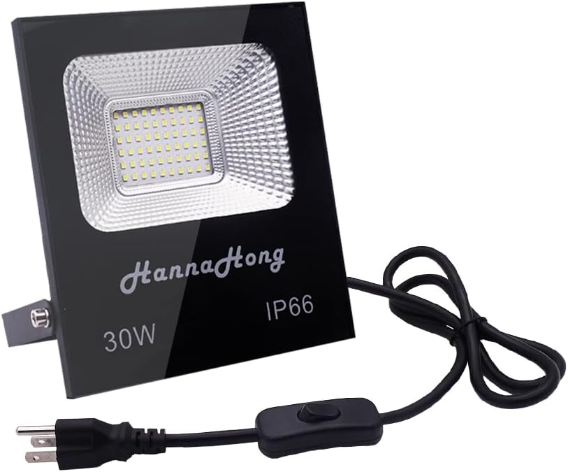 Luz inundación LED 30W blanco frío IP66 para garaje