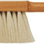 Cepillo quitar polvo pelo cabra blanco mango madera