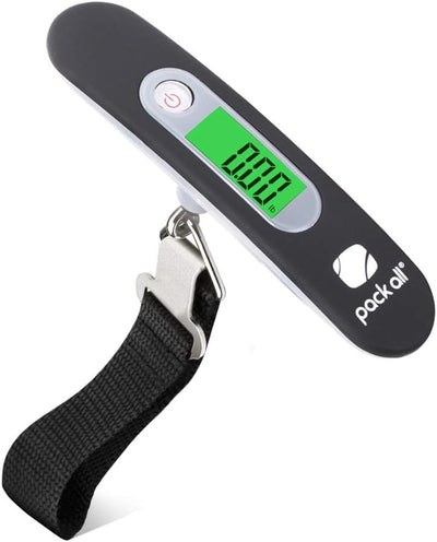 Báscula equipaje digital 110lb pantalla LCD negro