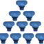 Kit tapones drenaje motor colector azul nailon 10 Uds