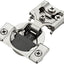 2 Pzas Bisagras Puerta Cocina Acero Inox Ajustables 1/2pulg