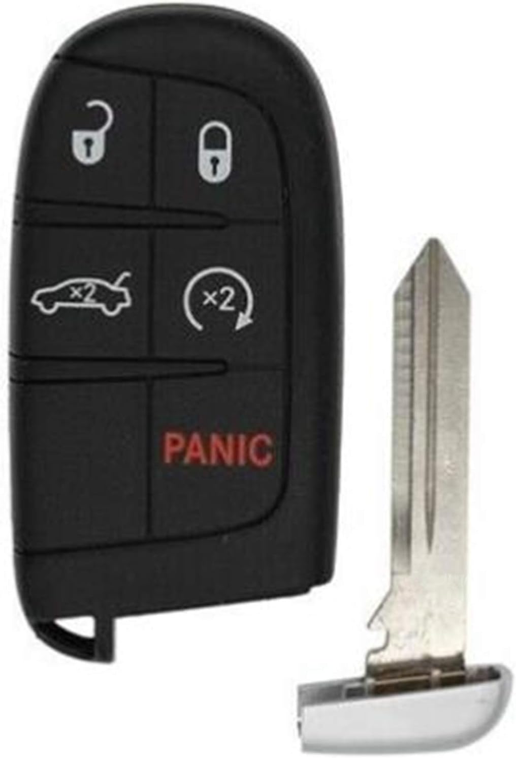 Funda silicona llavero comp Chrysler 200 300 Dodge Jeep