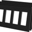 Placa pared decorativa 4 posiciones sin tornillos set 4