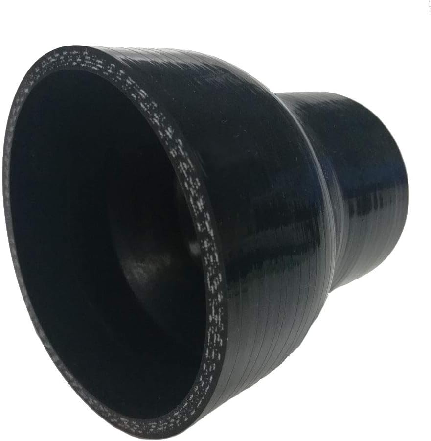Manguera silicona reductora 76mm a 102mm 4 capas reforzada