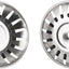 2 Tapones Universal Fregadero Acero Inox Grueso 3.150in