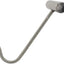 2 Ganchos T Acero Inox para Cocina Carnicería Barbacoa