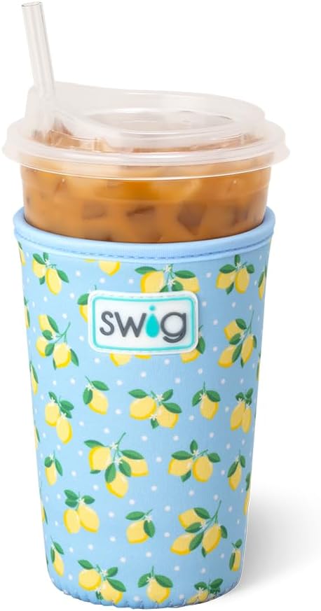 Fundas aislantes neopreno para taza 22oz merengue limón