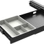 Cajón deslizante escritorio 15pulg organiz. negro 8x14.4pulg