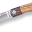 Cuchillo bolsillo mango olivo virola palisandro 3.14pulg