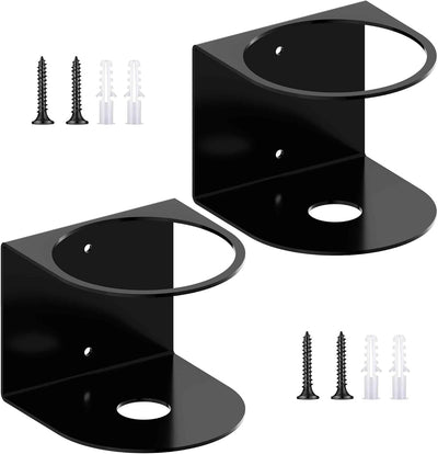 2 Soportes Botellas Aerosol Pared Garaje Cocina Baño