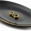 Tazón cerámica para llaves bandeja 7x4 negro