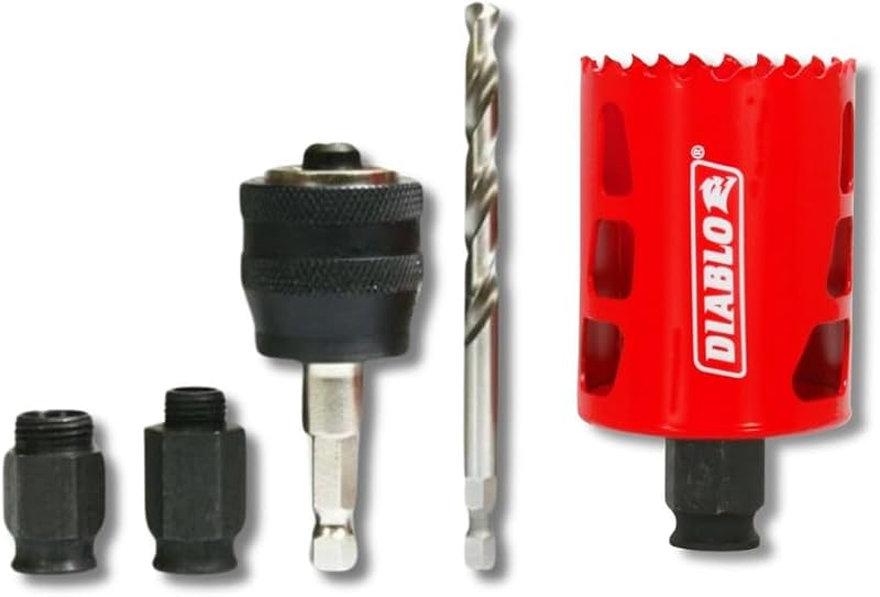 Sierra perforadora bimetálica 2pulg para madera metal