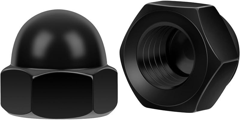 25 Tuercas Bellota M6 Acero Inox 304 Negro
