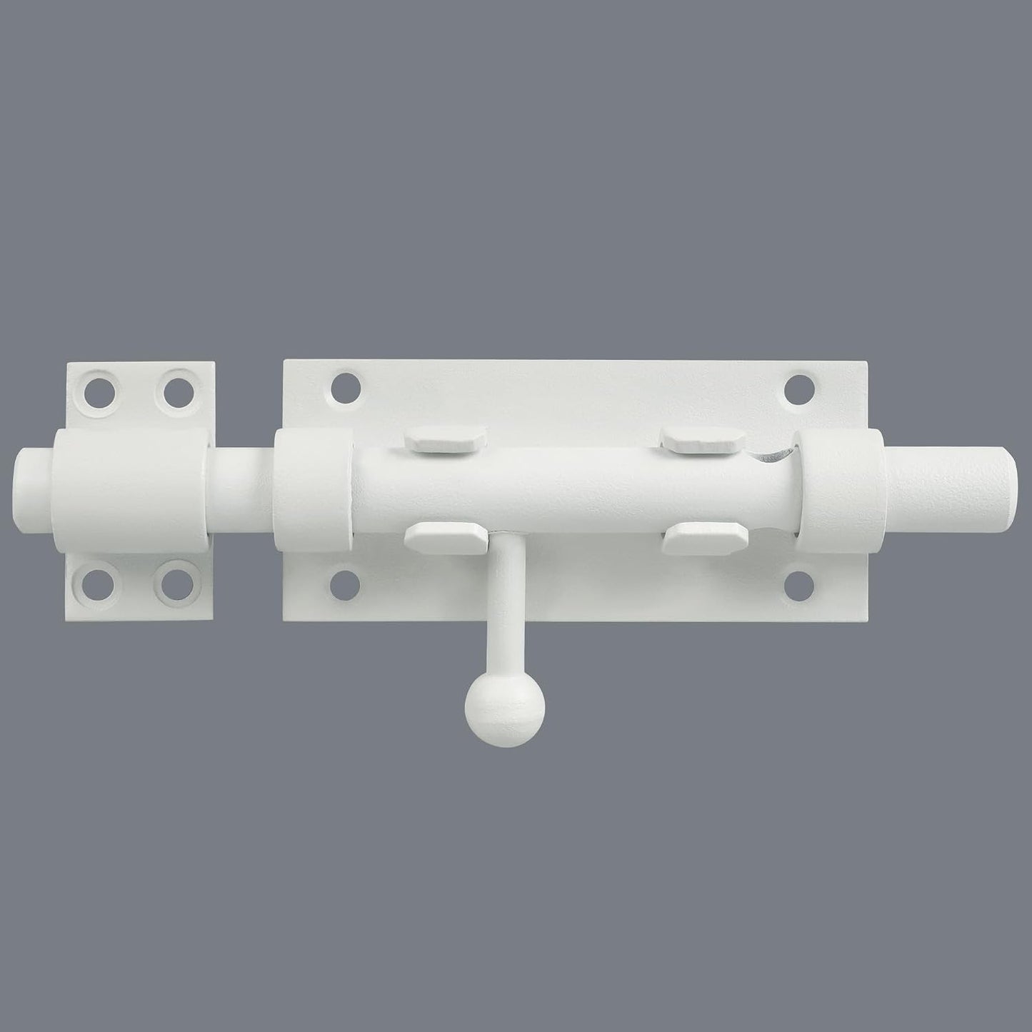 Pestillo puerta acero inox perno deslizante blanco seguridad