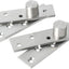 Bisagra giratoria puerta 4pulg 360grados ejes ocultos