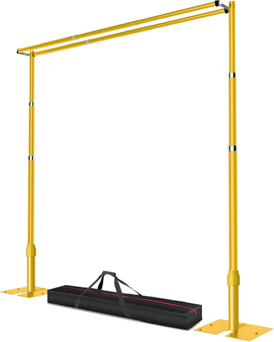Soporte tubería 12x10ft barra doble ajustable metal fiestas