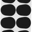 8 Cojines Boquilla 0.020pulg Goma para Saxofón Clarinete Negro