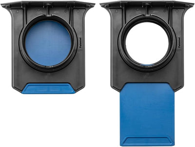 Puerta autolimpiante 4 pulg con soporte integrado