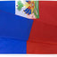 Bandera Haití 3x5ft con ojales latón