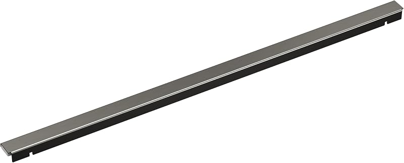 Grifo ducha lineal 24pulg acero inox negro