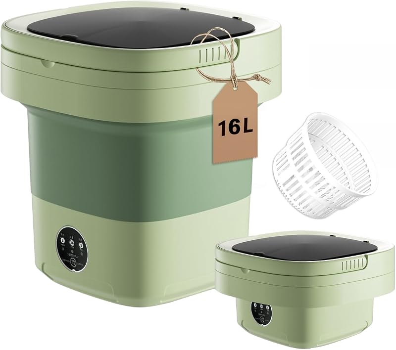 Lavadora portátil 16L para ropa interior bebé y viaje