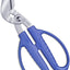 Tijeras cartón corrugado acero inox japonesas azul