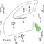 Pestillo puerta conductor Toyota Tacoma 98-04 izq