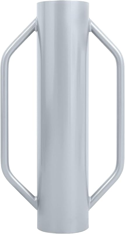 Poste conductor en T metal 30lb asas plateado